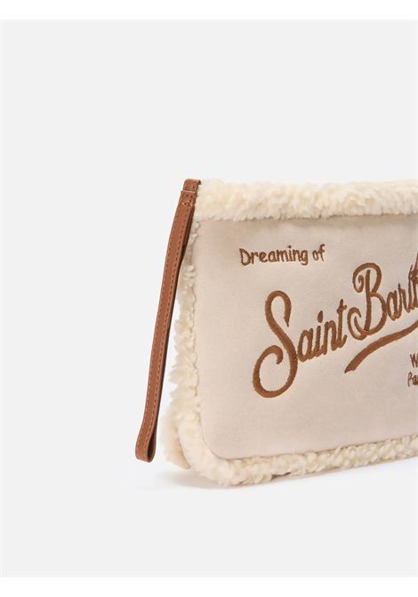 Pochette con pelliccia SAINT BARTH | ALI0033 ALINE SHEARLING03504I 1119 EMB